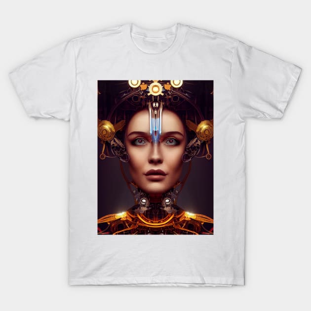 Robot Queen T-Shirt by Nuclear - T